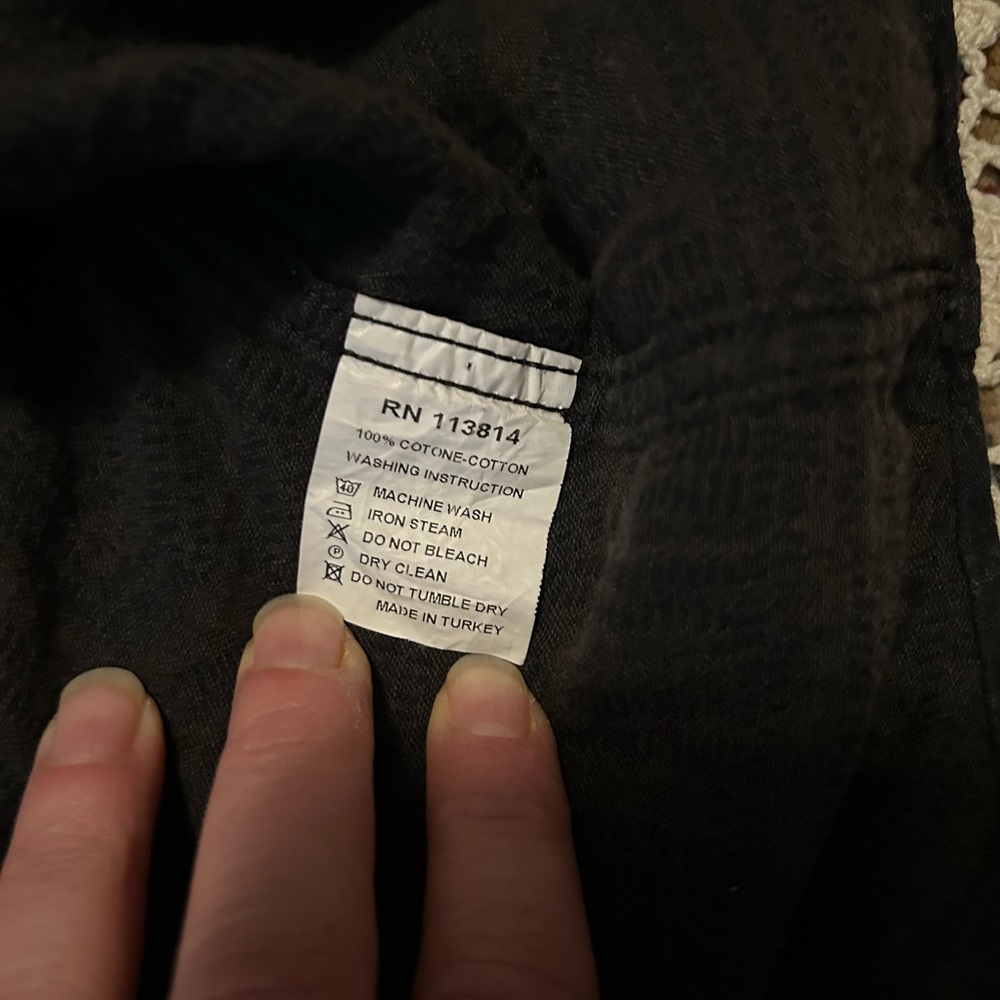 Billy Reid Textured Dark Patterned Button-Down Shirt - Picture 4 of 6